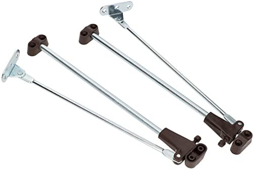 KOTARBAU® 2 Stück Bremsklappenhalter SoftClose Klappenbeschlag Klappenstütze Küchen-Schrank Barfächer