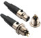 RUNCCI-YUN 4PCS Mini 3 Pin XLR Solder Connector,2 Male and 2 Female XLR Mic Plug,Microphone Audio Socket,XLR Male Female Connector Solder Microphone Plug XLR Jack Stereo