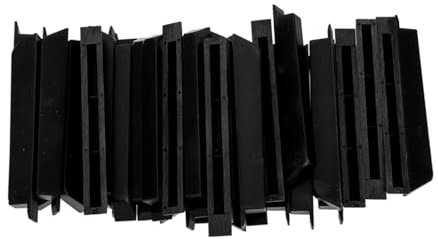 Toyvian 36pièces Touches De Piano Noires Détachées Fournitures Clavier pour Piano Rechange