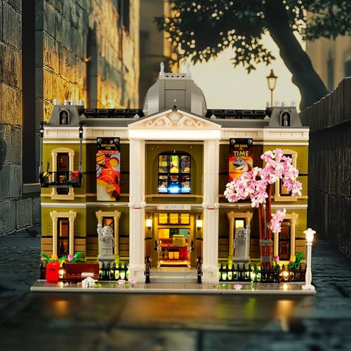 BRIKSMAX 2.0 Led Licht für Lego Naturhistorisches Museum – Innovative LED-Beleuchtung Compatible mit Lego 10326 – Ohne Lego Set