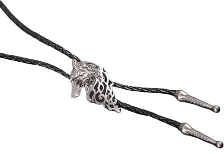 Glanhbnol Retro Stile Krawatte Freizeitkleidung Krawatte Anhänger Krawatte Schmuck Western Krawatte Accessoire