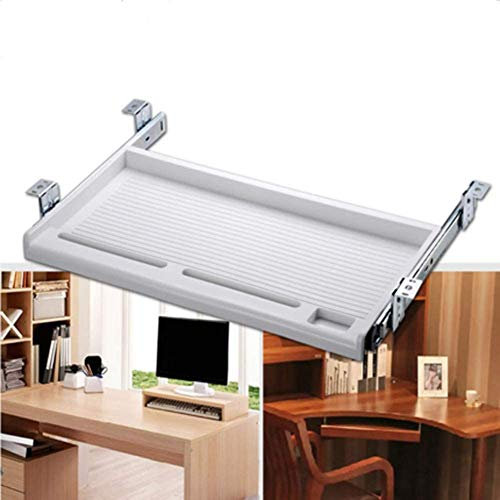GUIXAN Elbow Rest for Desk Under Desk Computer Keyboard Tray, Shelf, Sliding Drawer Complete Kit, Pull Out Sliding Under Desk Keyboard Tray