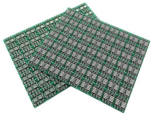 Qusedwey 200 STÜCKE TSSOP8 SSOP8 SOP8 auf DIP8 PCB SOP8 SOP Transfer Board DIP Pin Board Pitch Adapter