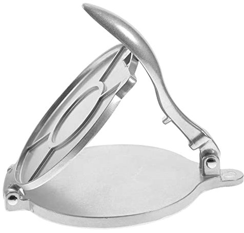 IMIKEYA 6 Inch Tortilla Press - Non-Stick Tortilla Maker for Flour Tortillas Pizza Dough and Quesadillas Cast Iron Tortilla Press for Easy Homemade Tortillas