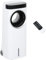 HOMCOM Evaporative Air Cooler, 6.5L 4-in-1 Bladeless Portable Cooler, Fan, Humidifier, Air Clean Anion with Oscillation, 6 Speeds, 24H Timer, Sleep Mode, 2 Ice Packs, Wheels, Remote, for Home Office