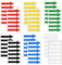 72 PCS Directional Arrow Sticker Labels Self-Adhesive Floor Stickers for Classroom Waterproof Arrow Sign Multicolor Directional Sign Removable Label for Floor Wall