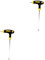 HOMSFOU 2pcs T-Type Ball End Wrench Ball Bat Hex Driver Vessel Handle Mechanical Tool Vessel Electric Screwdriver Bit Holder Adjustable Stubby Baseball Pro Manhole Key Kit 6150 Alloy Steel