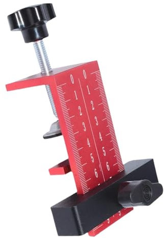 Cabinet Door Mounting Jig, Cabinet Hardware Jig, Heavy Duty Installation Tools, Professional Woodworking Drill Guide, Door Handle Jig for Most Doors, Hardware Jig