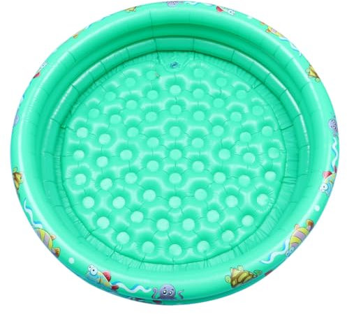 POPETPOP 1 Stück Aufblasbarer Pool Kinderpool Schwimmbecken Schwimmbad Wasserbecken Wassermatratze Aufblasbarer Schwimmer Pool Für Und Erwachsene Green
