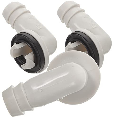 PartyKindom U Bend Hose Connector Drain Hose Adapter for Window Air Conditioner 15mm Connector