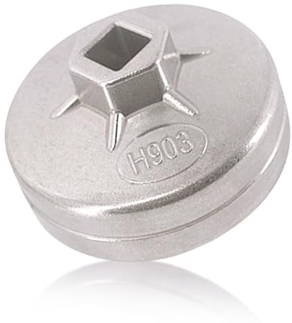 HAFRILY Universeller Ölfilterschlüssel 74mm Aluminium Auto Öl Filter Schlüssel Werkzeug Ölfilterschlüssel Satz für die Meisten Arten von Ölfiltern kompatibel mit 74mm Oil Filter
