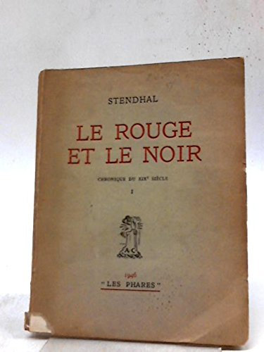 Le Rouge Et Le Noir (2 Volumes)