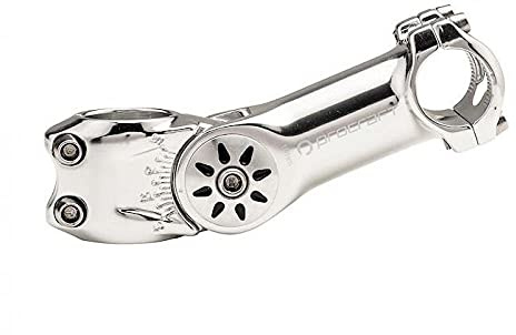 Procraft Vario Vorbau Vorbau 4Bolt Adj. Ahead 25,4 LK silber (Ausführung: 95 mm)
