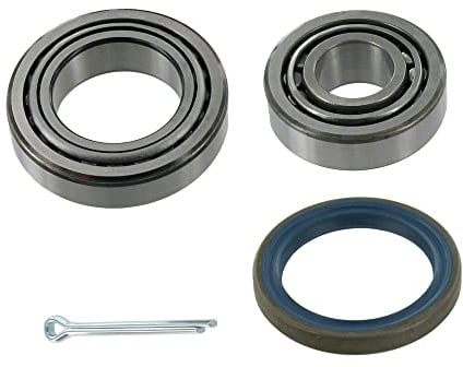 SKF Wheel Bearing Kit With Shaft Seal VKBA 1487 Position Front Axle Height 97 mm Length 95 mm Width 64 mm - OE Quality
