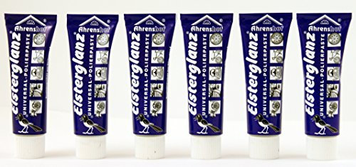 Elsterglanz Universal Polierpaste Universalpaste Waschcreme Reinigung 546 (5 Tuben (200ml))