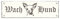 SCHILD Dekoschild « WACH HUND - CHIHUAHUA KURZHAAR » Shabby Vintage Holzschild Türschild Dekoration Warnschild Hinweisschild
