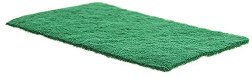 Heavy Duty Green Scouring Pads - Pack of 10 - Commercial Quality Green Kitchen Scourers