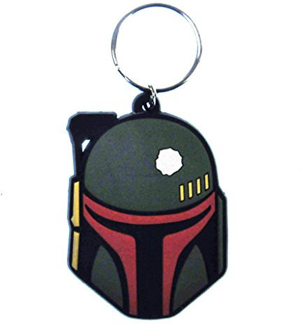 Star Wars Porte-clés Caoutchouc Boba Fett 6 cm