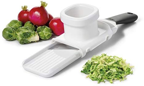 OXO - Good Grips Good Grips Mini Gemüseschneider Kunststoff, weiß, 4,318 x 10,668 x 27,051 cm