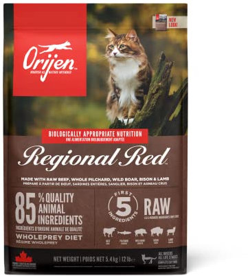 Orijen Regional Red Cat Whole Prey - 5,4 kg