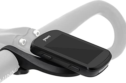 Thinvik Fahrradcomputer-Halterung für Garmin Edge 830 820 810 800 530 520 Plus 520 510 500 200 130 25 GPS, kompatibel mit 31,8 mm 25,4 mm Lenker