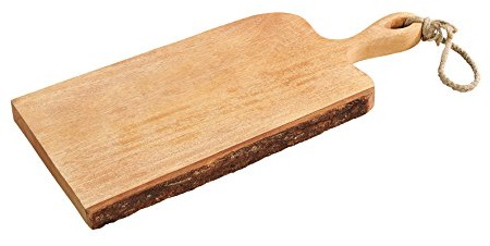 Zassenhaus Mangoholz Griff-Servierbrett Braun 46x19x2,5