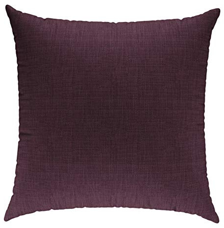 sunnypillow Dekokissen für Gartenmöbel, Palettenmöbel - Deko Kissen mit Reißverschluss 50 x 50 cm - Sofakissen mit Füllkissen - Kissen für Couch - Bequeme Zierkissen Violett