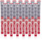 KINGRASP Multi Compound Golf Grips,Golf club grips midsize standard Size,13 Grips Set,6 Colors Optional,Anti-Slip High Stability,All Weather Cord Rubber Golf Club Grips(Gray/red, midsize )