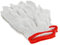 Othmro Lot de 12 paires de gants jetables en latex en caoutchouc industriel Blanc et vert, OTH190828S-0019, Rouge 2 paires.