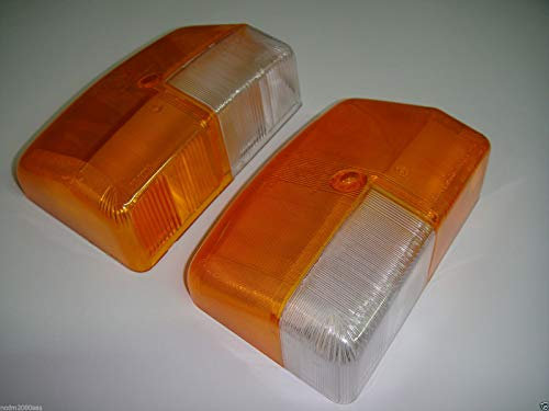 Paar Leuchtkörper vorne transparent/orange Ape P401 P501 P601 APE CAR P2 APE MP600