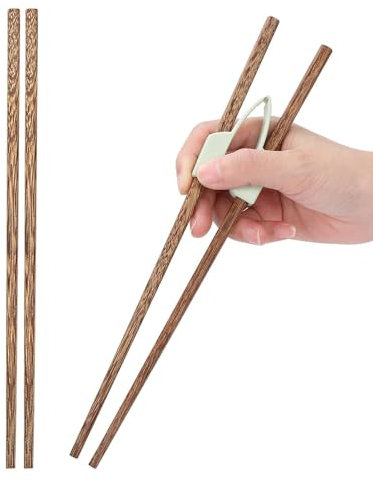 Ayudantes de palillos para adultos, palillos de entrenamiento Palillos de aprendizaje antideslizantes reutilizables para principiantes, entrenadores, aprendices, ancianos discapacitados