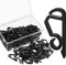 Marsui 120 Stücke Weihnachten Licht Clips Outdoor Dachrinnen Haken Wetterfeste Outdoor Lichter Klammer Feiertag Licht Clips für Weihnachten Dekoration Lichterketten (Klassischer Stil)