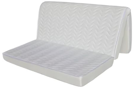 Vente-unique-Matratze für Schlafsofa Klappsofa - 1 Zone - Härtegrad 2-140 x 190 cm - Stärke 12 cm - Party von DREAMEA