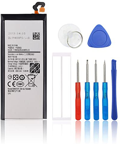 SwarKing Ersatz Akku Kompatibel mit Samsung Galaxy J7 Pro 2017 J730 SM-J730 EB-BJ730ABE with Toolkit