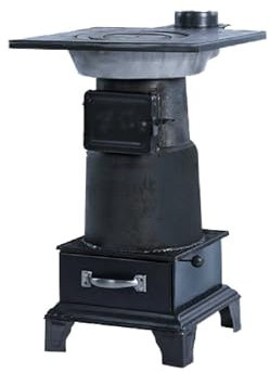 Holzofen Aus Gusseisen für Den Innenbereich, Camping-holzofen, Holzofen, für Holzöfen Zum Heizen zu Hause, Camping, Grillen, Wandern, Reisen