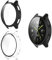 Yenwen Cover Compatibile con Xiaomi Watch 2, 2 Pezzi HD Ultra Sottile Anti-Graffio Cover, TPU Flessibile Custodia Antiurto Protettiva Case - Trasparente + Nero
