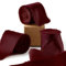 Ligtmor Geschenkband Satinband 3,8cm x 13,5m chiffonband Schleifenband Stoffband Hochzeit Seidenband - Dunkelrot