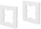 12 Pcs Switch Sticker Electrical Outlet Spacer Socket Spacer Wall Plate Light Plates Wall Hole Cover Single Plate Covers Wall Home Panel All Repair Plate White PC Mikikit