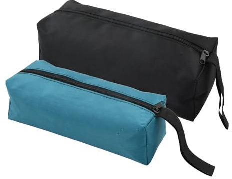 2 Stück Werkzeugtasche, Werkzeugtasche Tragbare ReißVerschlusstasche, Werkzeugtasche 2 Farben, Werkzeugtasche Reparieren, Aufbewahrungstasche Geeignet Zur Aufbewahrung Reparaturteile
