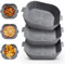 3 Pezzi Moldes Silicona Freidora de Aire：Reutilizable Accesorios Freidora de Aire - Airfryer Liners Accesorios Apto para Varios Modelos de Freidoras de Aire y Microondas
