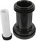Angoily Toilet Flush Valves Hose Pipe for Wall Hung Toilets 2 Pack Quick Disconnect Reusable Odor-Free Drainage Solution