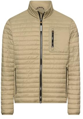 camel active Herren Wasserabweisende Steppjacke | Steppjacke mit Stehkragen, Zwei-Wege-Reißverschluss, praktischen Taschen und wasserabweisender Funktion