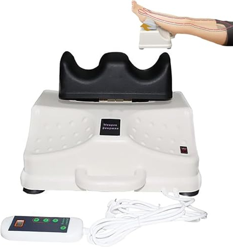 SUZEPER Swing Foot Massager, Portable Electric Aerobic Exerciser, 10 Gear Speed Adjustable, Relax Foot Pain Relief,Fitness Blood Chi Machine with Controller