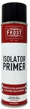 FROST Isolator Primer 500ml Aerosol, Automotive Isolation Spray, Prevents Paint Lifting on Stone Chip, Body Filler, Fast-Drying, Made in England