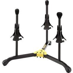 HERCULES DS513BB-Ständer für Trompete, mit Tragetasche