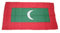 Fahne/Stockflagge Malediven 30 x 45 cm Flagge