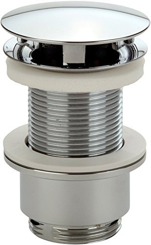 Nicoll 0501085 - Piletta di scarico per lavabo, 80 mm, in ottone L3219