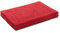 AR Line 2er Set Duschvorleger – Badematten 50 x 70 cm, 100% Baumwolle, 700 g/m², Weich & Saugstark, Farbe: Rot