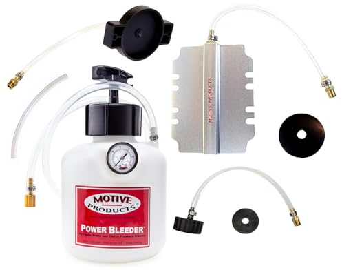 Motive Products 0250 Universal Power Bleeder 2-Quart Tank with Hose and Hydraulic and Clutch Adapters