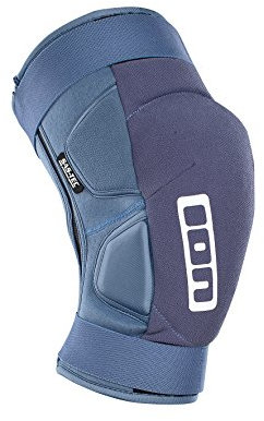 ION K Pact Amp - Ginocchiera da ciclismo, nera, Uomo, Blau